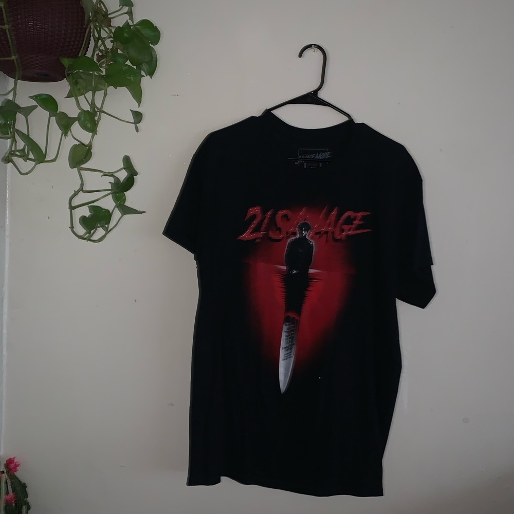 21 savage knife tee